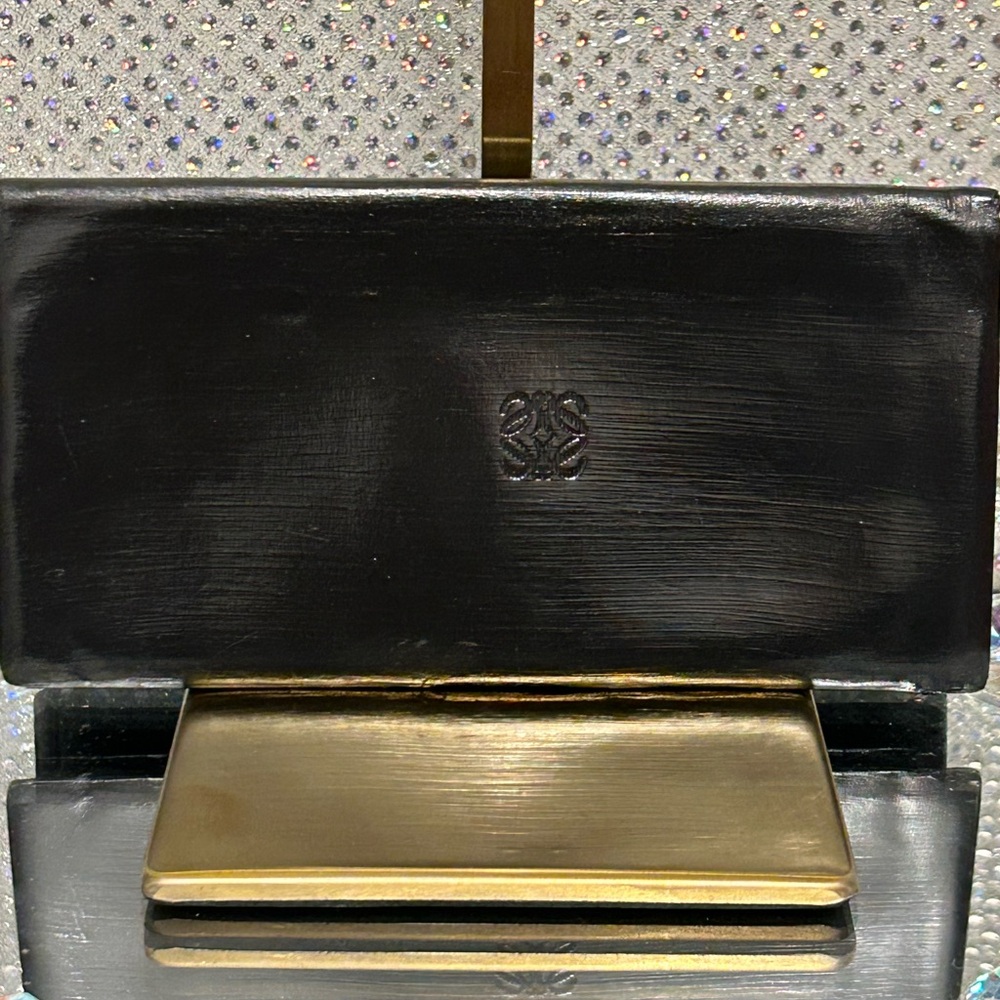 Loewe Black Wallet Approx. 7.5 x 3